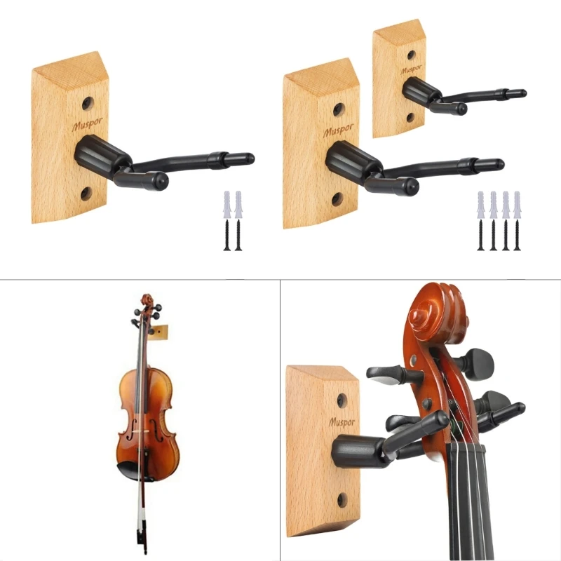 Главная Настенное крепление вешалка для скрипки Альты для скрипки Настенное крепление вешалка для альта крюк для скрипки