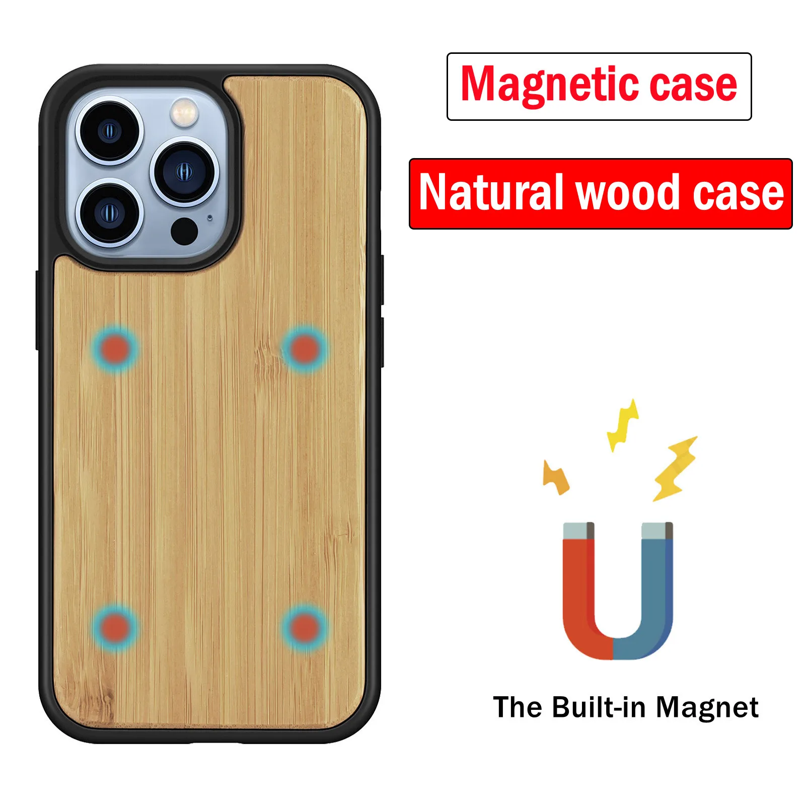 Деревянный магнитный Чехол для iPhone 13 12 11 Pro Max Cases Magnet Настоящий Деревянный Противоударный Чехол для iphone 8 7 6 Plus X XR XS XS MAX 11