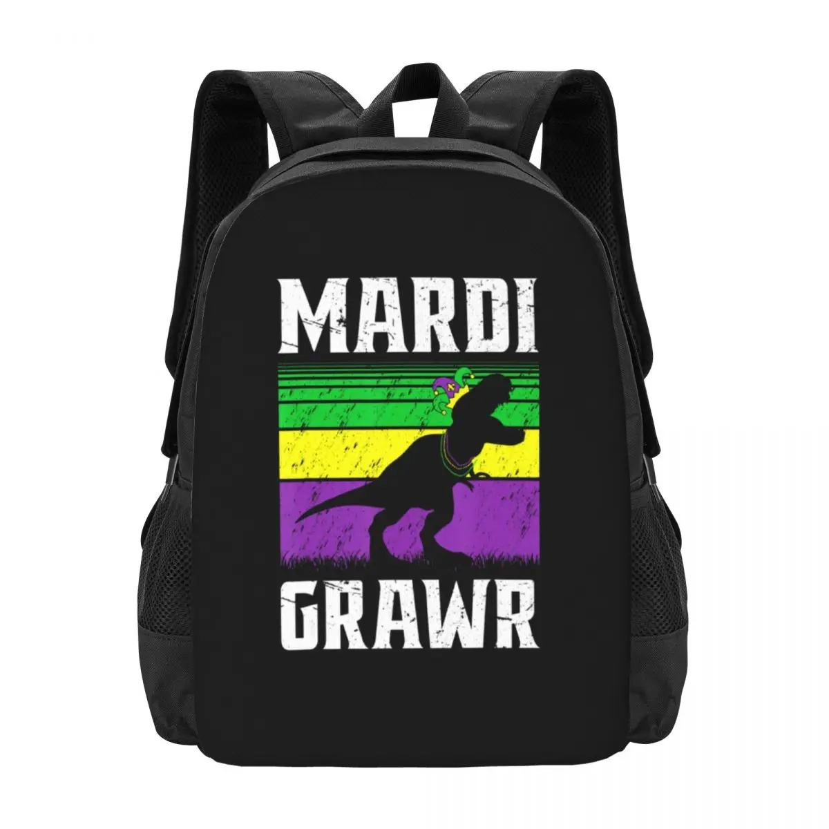 Динозавр Марди Грау, Тираннозавр Рекс, Динозавр Марди Гра, рюкзак для мальчиков Большой емкости, Милые Складные рюкзаки для одежды