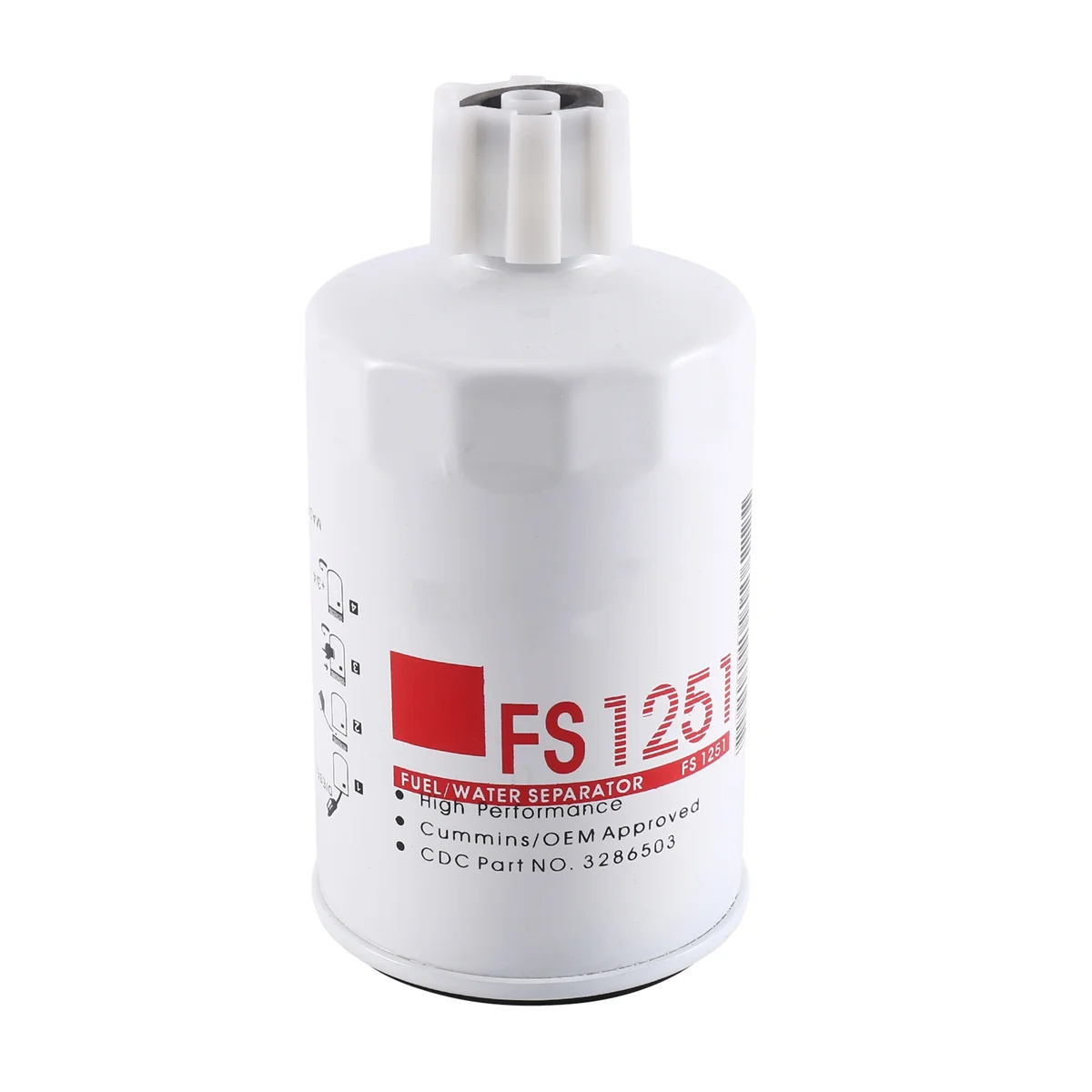 Для FS1251 Cummins Fleetguard Топливный фильтр/водоотделитель