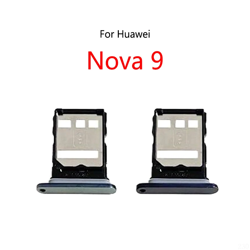 Для Huawei Nova 9 Новый слот для SIM-карты, держатель лотка, гнездо для чтения sim-карт