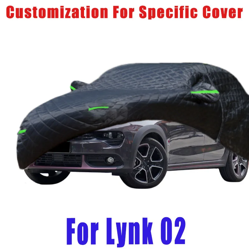 Для Lynk 02 Защита от града, автоматическая защита от дождя, защита от царапин, защита от отслаивания краски, защита автомобиля от снега