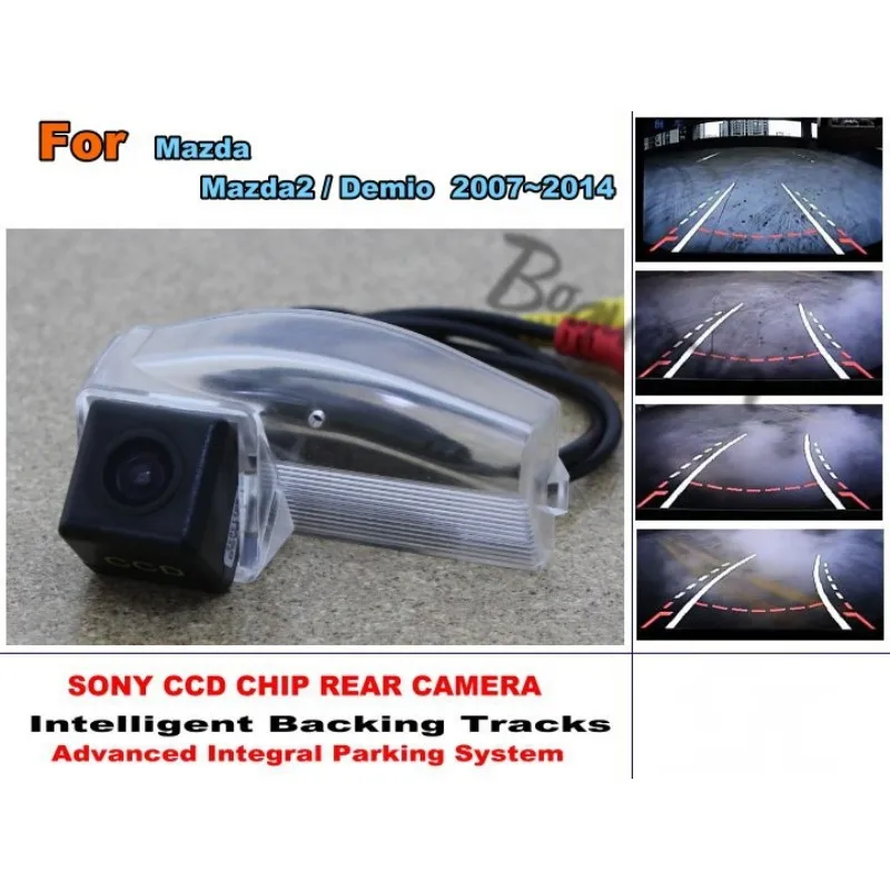 Для Mazda M2 Mazda2/Demio Автомобильная Интеллектуальная Парковочная камера /HD Резервная Камера Заднего Вида/Камера заднего Вида