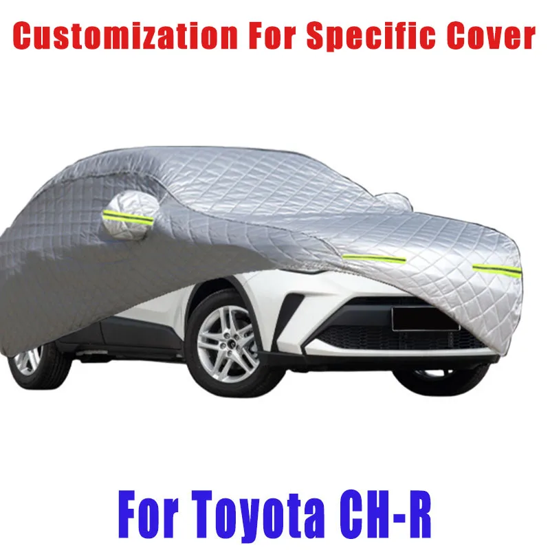 Для Toyota CH-R защитное покрытие от града, автоматическая защита от дождя, царапин, отслаивания краски, защита автомобиля от снега