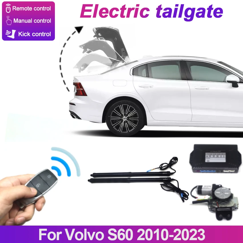 Для Volvo S60 2010-2023 Управление Электроприводом багажника Автоподъемник задней двери Автоматическое Открывание Багажника Комплект Привода Дрифта Ножной датчик