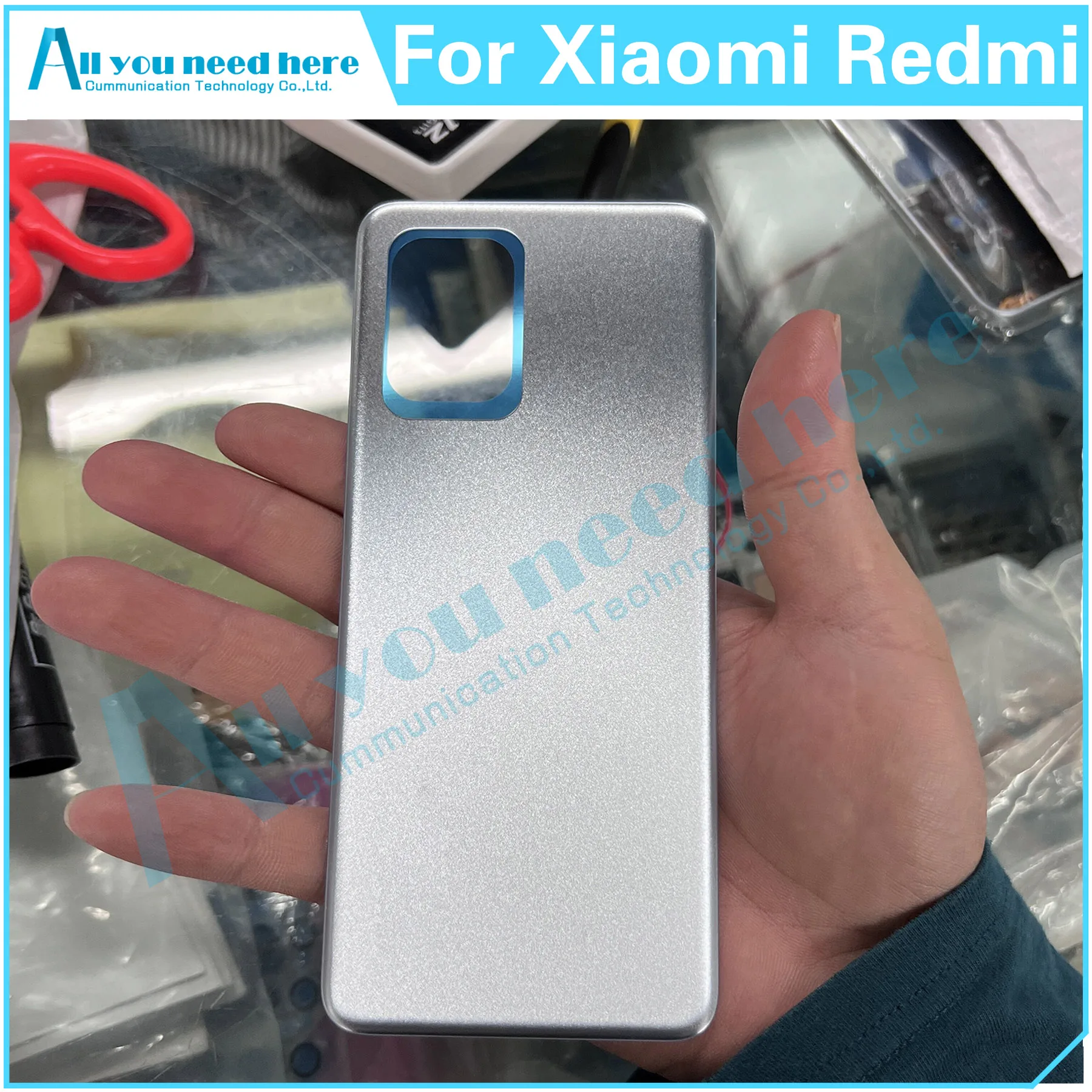 Для Xiaomi Redmi Note 11T Pro Задняя Крышка Дверцы Корпуса Задняя Крышка Батарейного Отсека Замена Запасных Частей