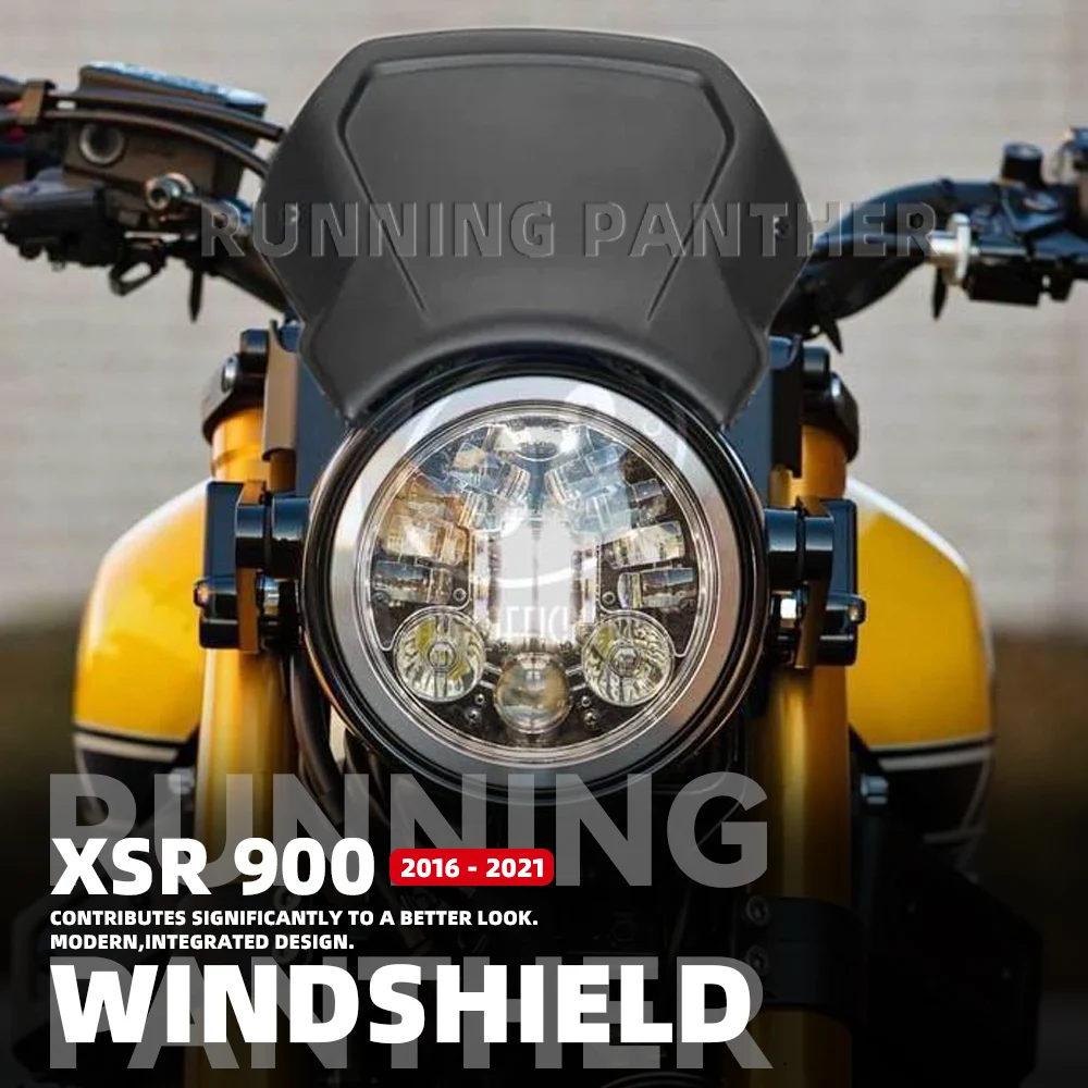ДЛЯ YAMAHA XSR xsr 900 XSR900 XSR-900 2016 2017 2018 2019 2020 2021 НОВЫЙ передний обтекатель мотоцикла, ветровое стекло, дефлектор лобового стекла