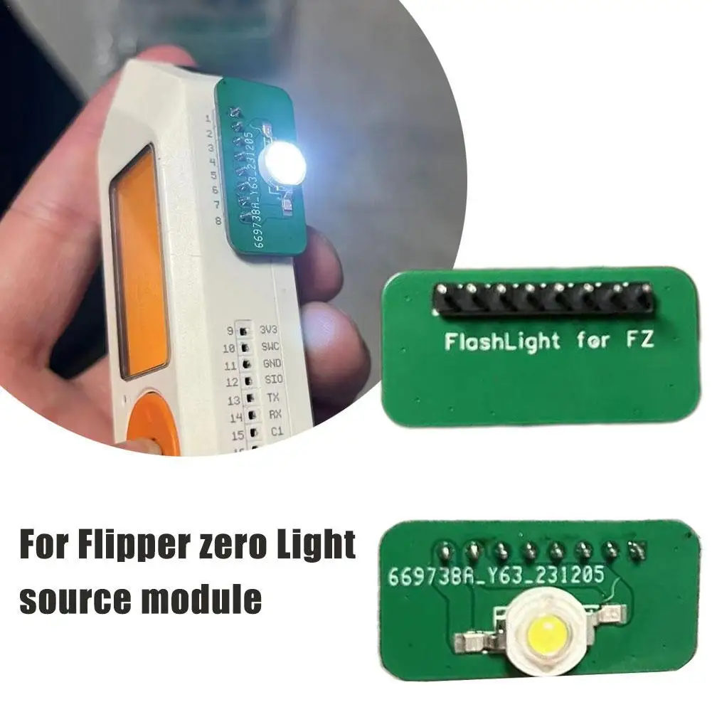Для Модуля Источника Света Flipper Zero 1 Вт Светодиодная Лампа Multiboard Development Board Для Игрового Аксессуара Модификации Flipper Zero
