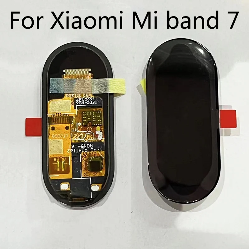 Для смарт-браслета Xiaomi Mi Band 7 Сенсорный ЖК-дисплей Замена Ремонт часов Оригинал AMOLED Без NFC