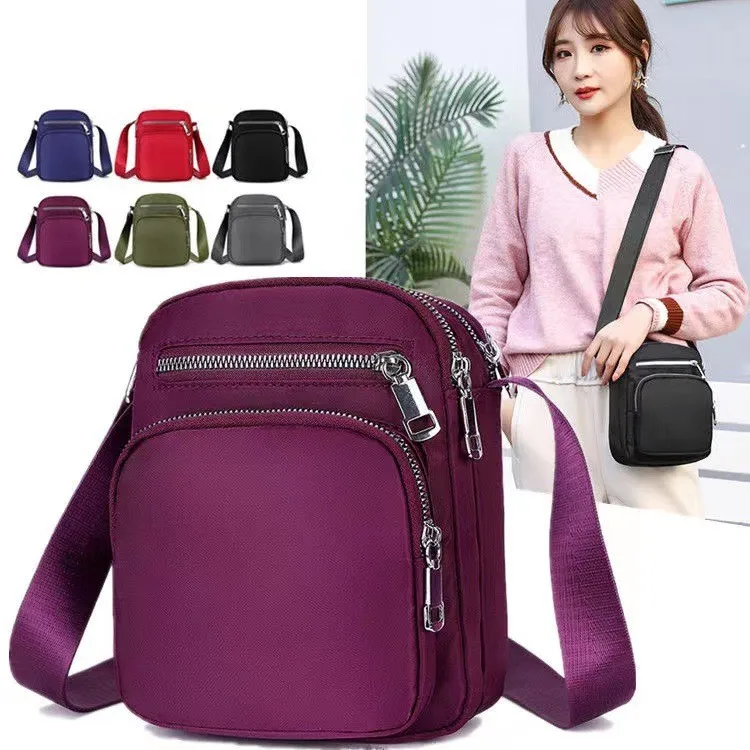 Женская повседневная сумка, сумка для мобильного телефона, легкая сумка-мессенджер, маленькая сумка, холщовая Мини-женская сумка, сумка через плечо, женская сумка-мессенджер