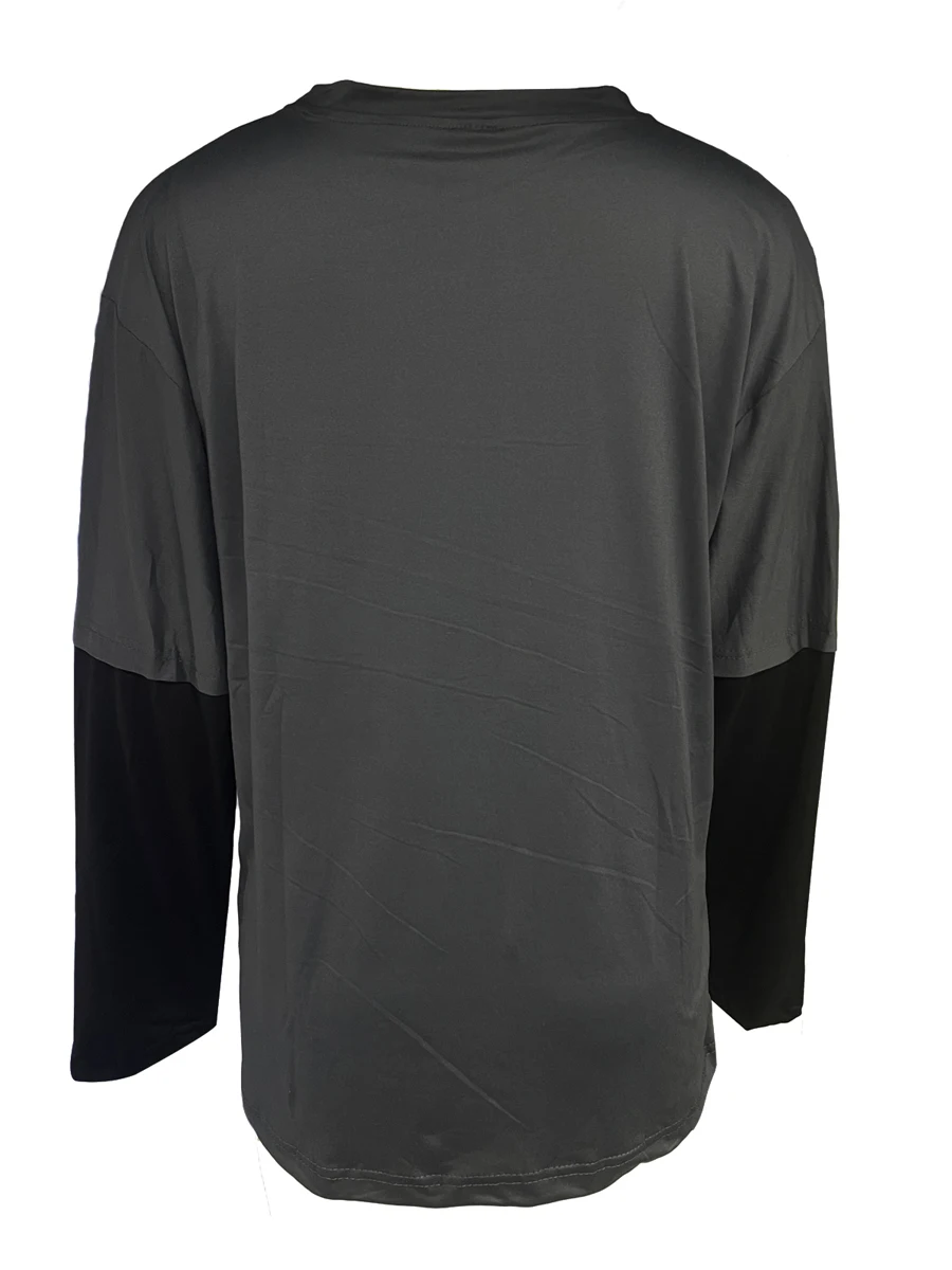 Женская толстовка Y2k в стиле Гранж, Готический Пуловер Оверсайз с длинным рукавом и графическим принтом, Винтажная рубашка Harajuku, Уличная одежда