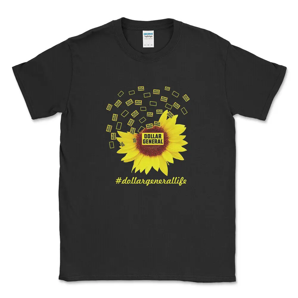 Забавная футболка Dollar General Life Sunflower