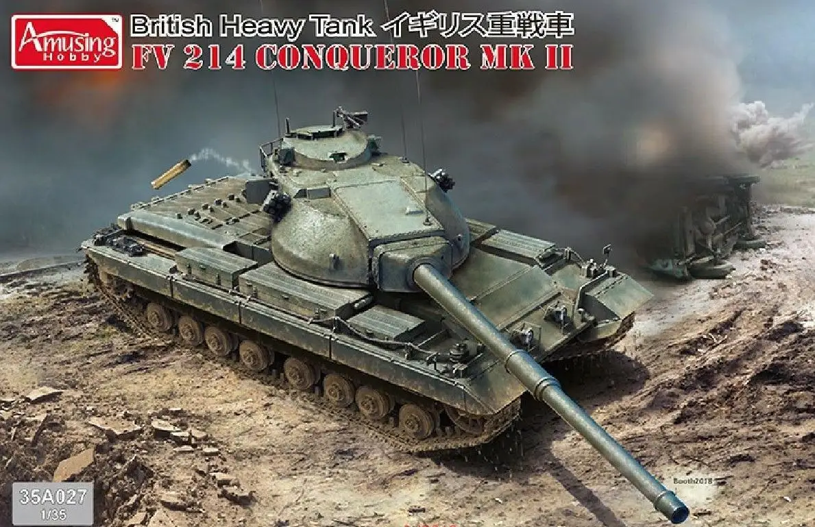 Забавное хобби 1/35 35A027 британский тяжелый танк FV214 Conqueror MKII Model Kit
