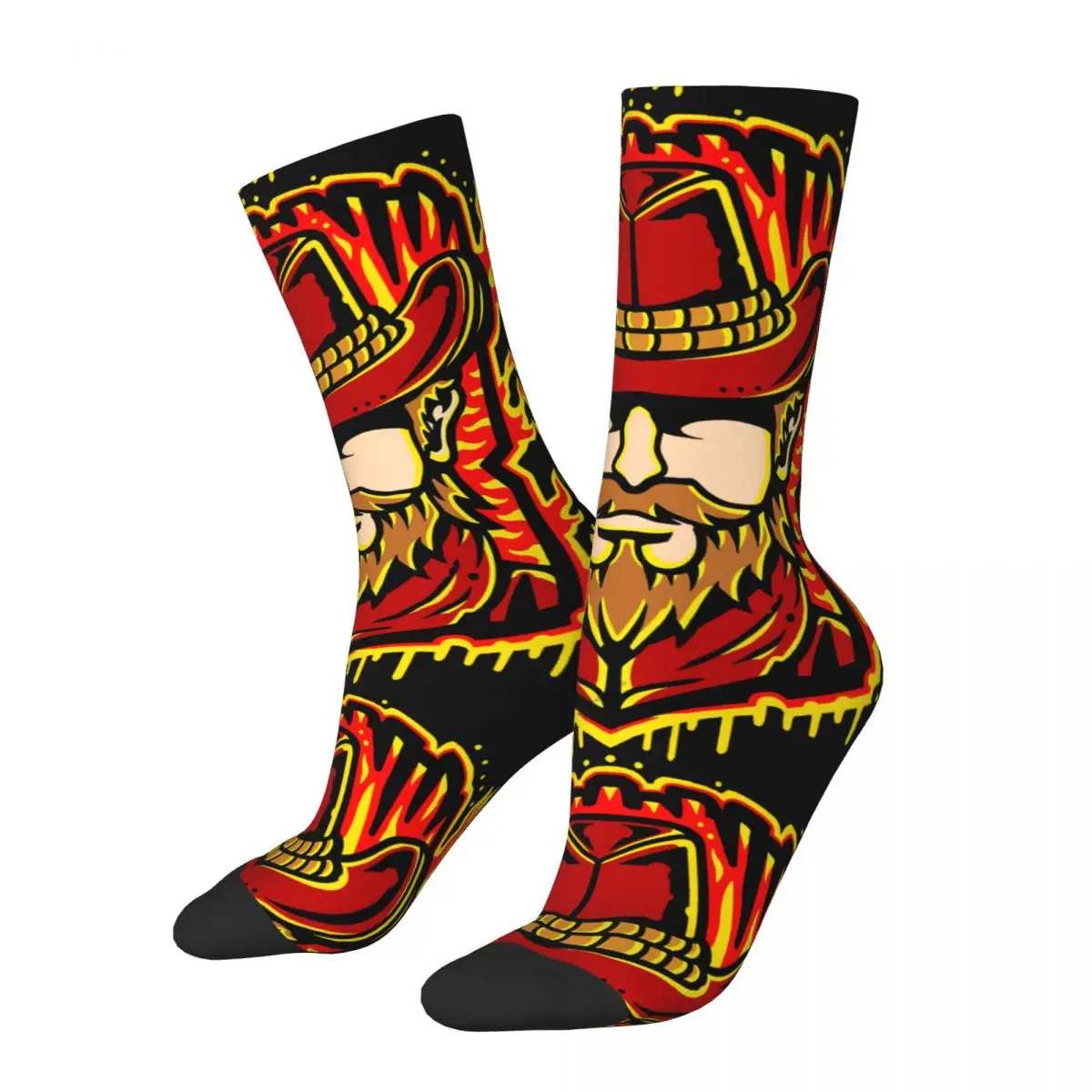 Забавный сумасшедший компрессионный носок Arthur для мужчин в стиле хип-хоп Harajuku Red Dead Redemption 2 Desert Cowboy Happy Quality Boys Crew Socks