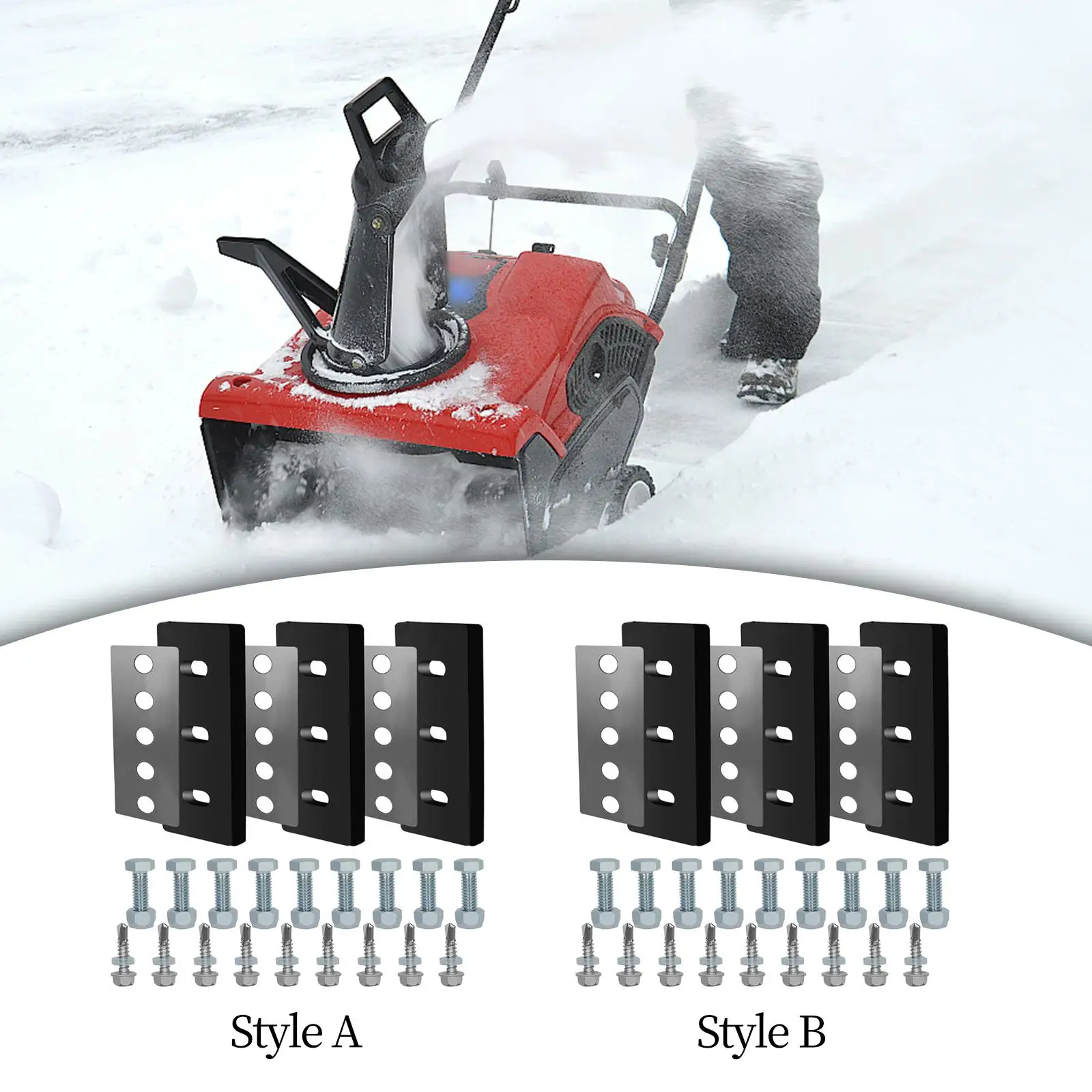 Запасные Части Снегоуборочной Машины 3 Резиновые Лопасти Аксессуары Для Снегоуборочной Машины