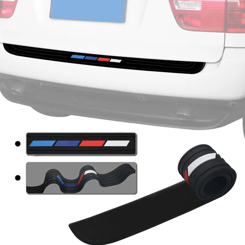Защитная Наклейка Заднего Бампера Автомобиля На Порог Багажника Для BMW E39 M5 E70 E71 X5 X6 E60 E90 E92 E93 M3 E87 F10 F07 Внешние Аксессуары