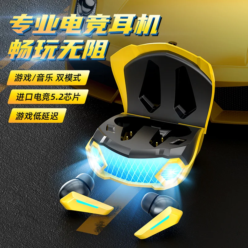 Игровая Игра Bluetooth наушники Косплей Для Android Беспроводные Наушники 5.0 HD Подарки Классный Спортивный Автомобиль стиль Bluetooth наушники Подарок