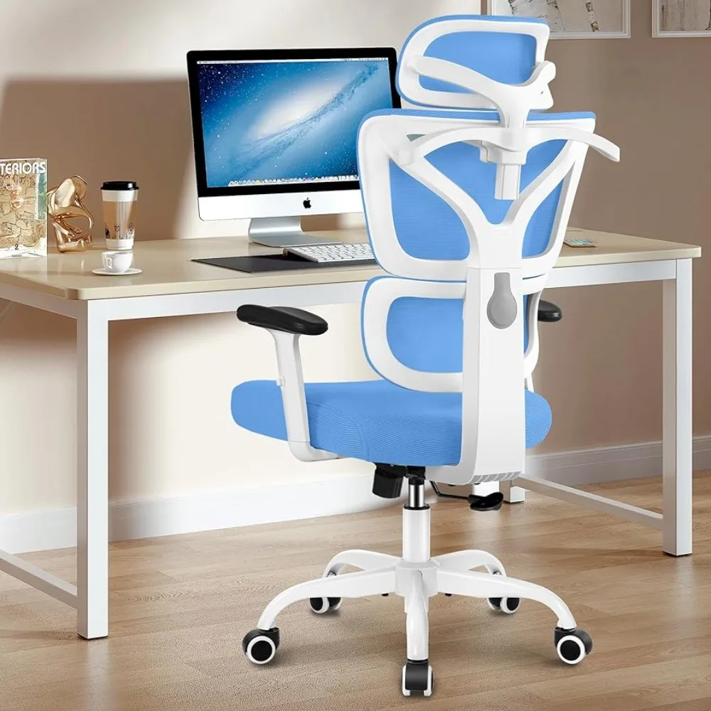 Игровое кресло с высокой спинкой, Офисное кресло, Эргономичный рабочий стул, Компьютерное кресло на колесиках, мебель