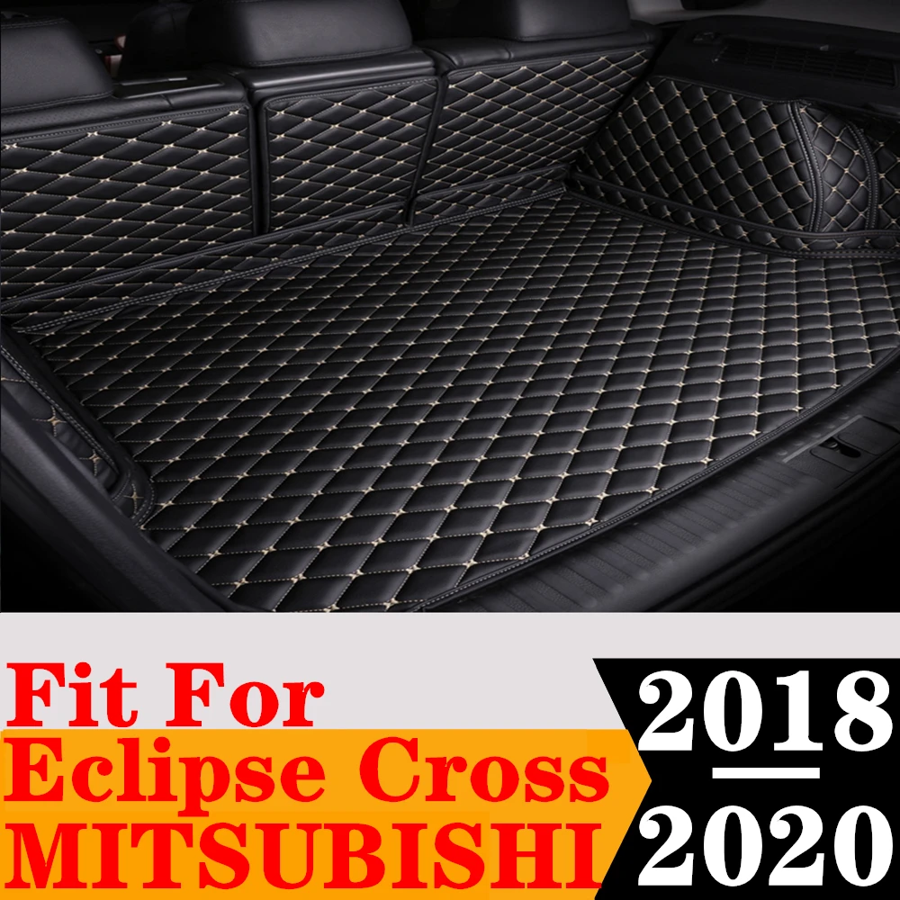 Изготовленный На Заказ Полный Комплект Коврика Для Багажника Автомобиля Mitsubishi Eclipse Cross 2020 2019 2018 Задний Грузовой Лайнер Задний Багажный Лоток Багажная Накладка Автозапчасти