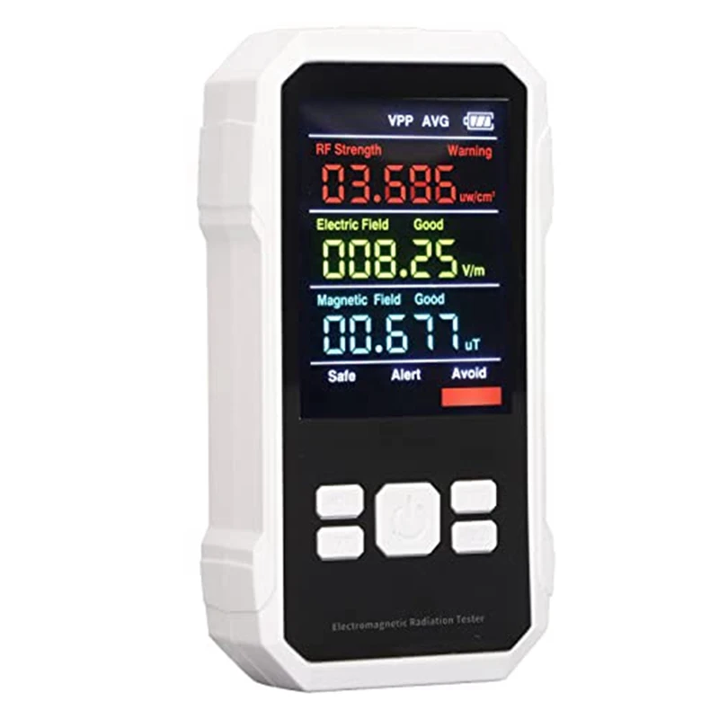Измеритель ЭДС, ручной цифровой ЖК-детектор ЭДС для проверки ЭДС дома, в офисе, на улице и охоты за привидениями