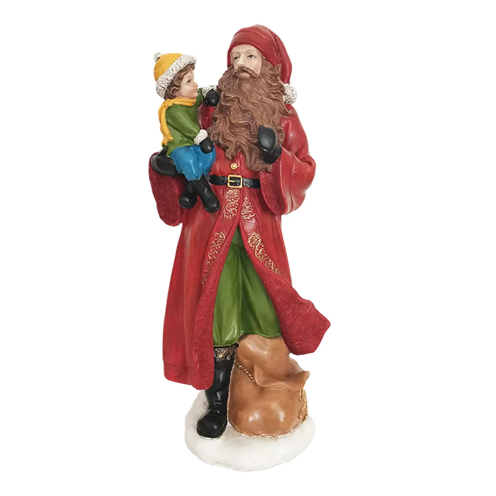 Католическая статуэтка Иосифа и Младенца Иисуса, статуэтки на подставке, религиозные статуи