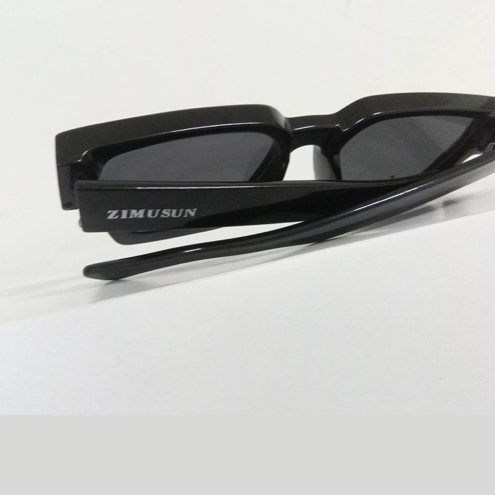 Квадратные солнцезащитные очки ZIMUSUN в толстой оправе для женщин, модные мужские очки