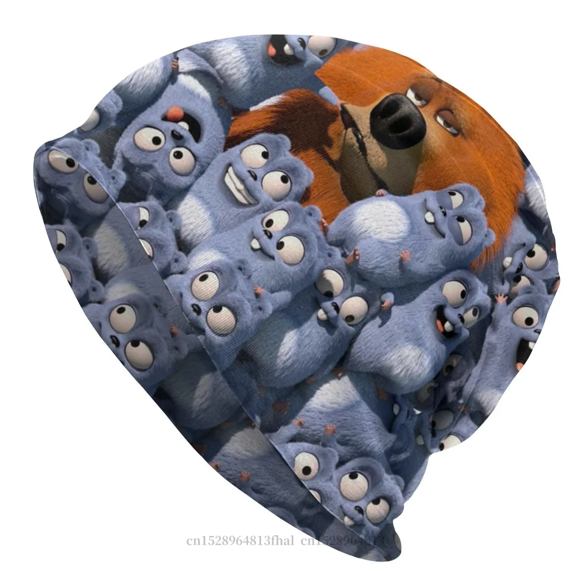 Кепки С Плакатами Для Мужчин и Женщин Grizzy and The Lemmings Moose Comedy Animation Skullies Шапочки Лыжные Кепки Хлопчатобумажные Шляпки-Капоты