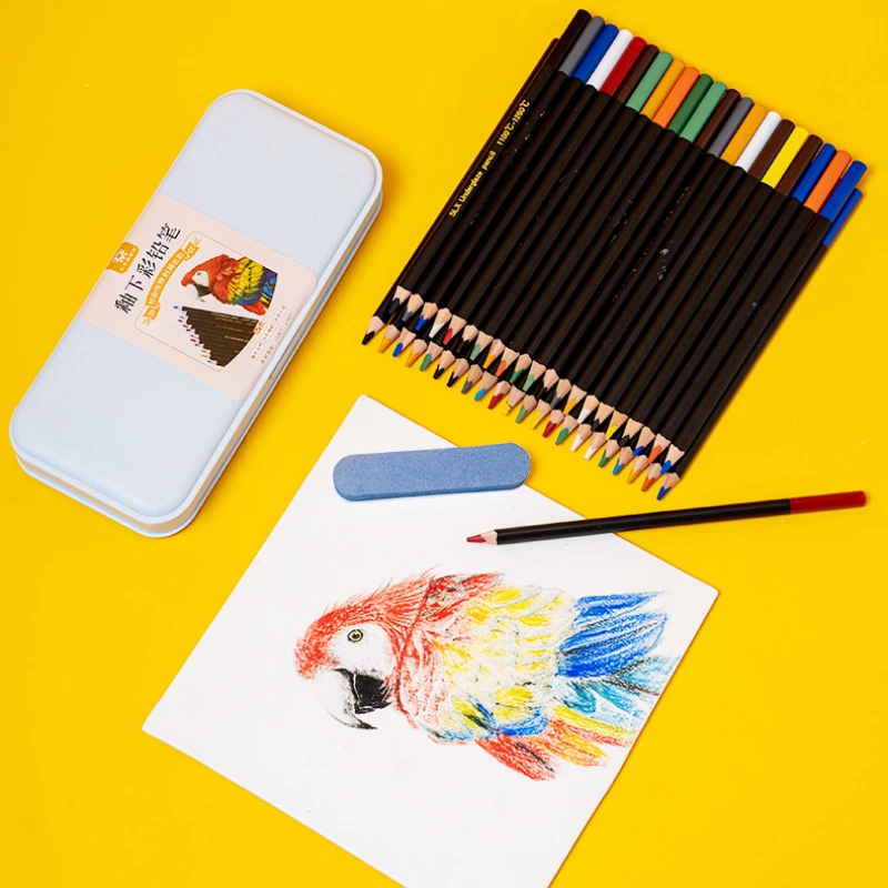 Керамика Профессиональная ручная роспись подглазурным цветом 12 цветов Цветные карандаши на масляной основе для начинающих Керамический набор для рисования