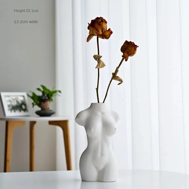 Керамические вазы Nordic ins Искусство украшения дома Предметы для украшения человеческого тела вазы для цветочных композиций современные декоративные вазы