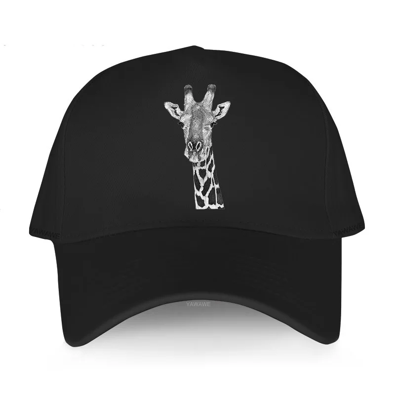 Классическая винтажная бейсболка для взрослых, мужская оригинальная брендовая спортивная кепка с жирафом, модные женские кепки с принтом, уличная шляпа
