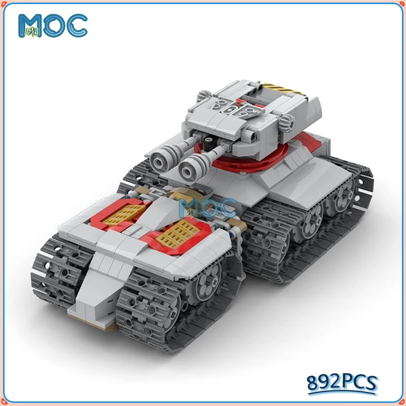 Классическая серия игр Terran Siege Tank Строительные Блоки Коллекция моделей военных боевых танков Набор технических Кирпичей Игрушки Подарки