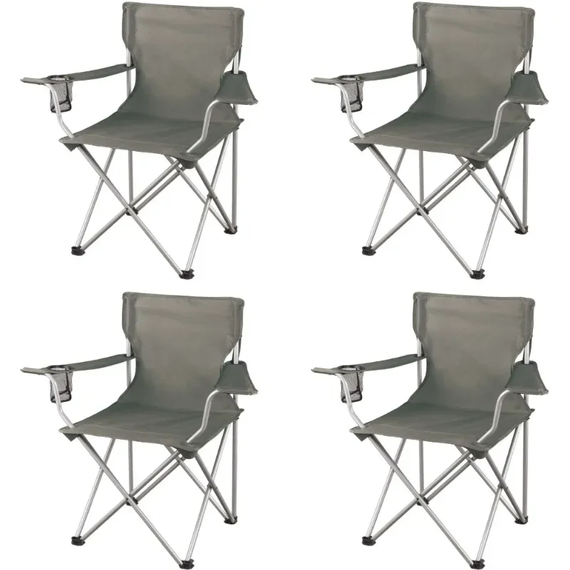 Классические Складные походные стулья Ozark Trail с Сетчатым подстаканником Набор из 4 32,10x19,10x32,10 дюймов США