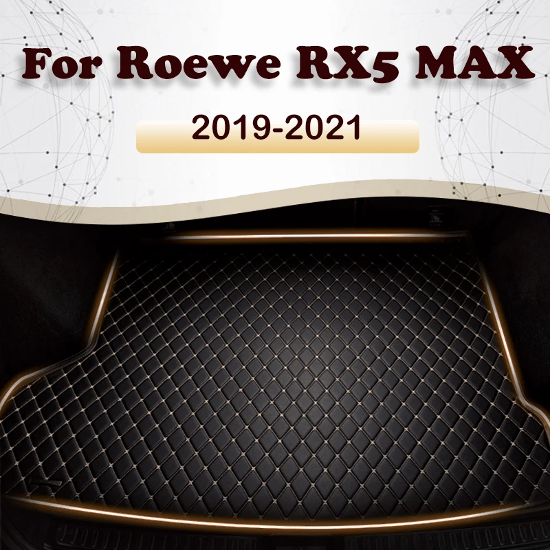 Коврик в багажник автомобиля для Roewe RX5 MAX 2019 2020 2021 Пользовательские Автомобильные Аксессуары Для оформления интерьера автомобиля