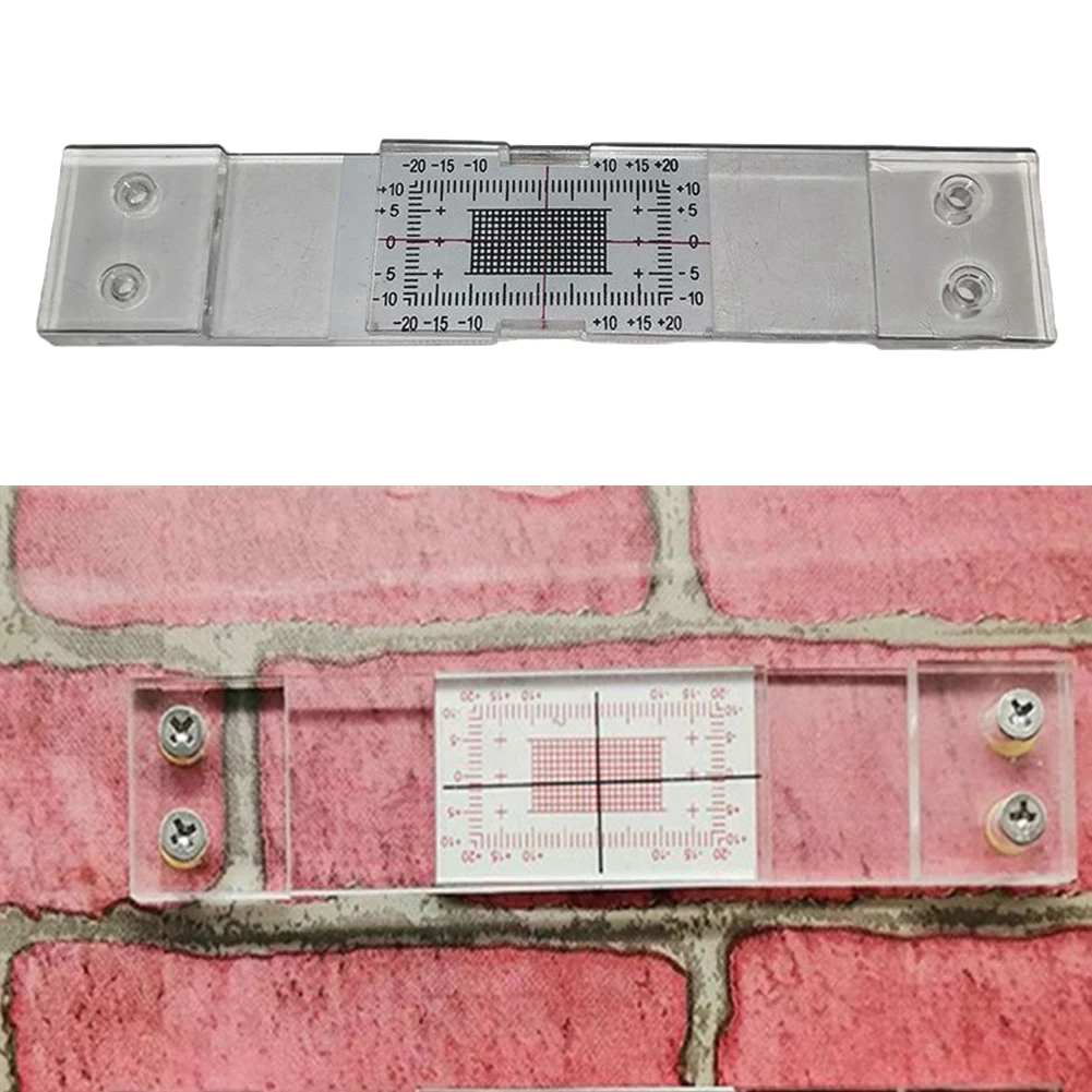 Контрольный индикатор трещин в углах Linestorm, датчик трещин для мониторинга - Инструмент для измерения ширины трещин При осмотре зданий