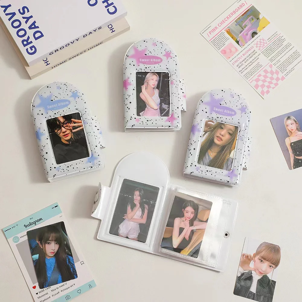 Корейская версия Instagram Girl Splash-ink Star Книга для сбора фотокарточек Polaroid, трехдюймовый фотоальбом