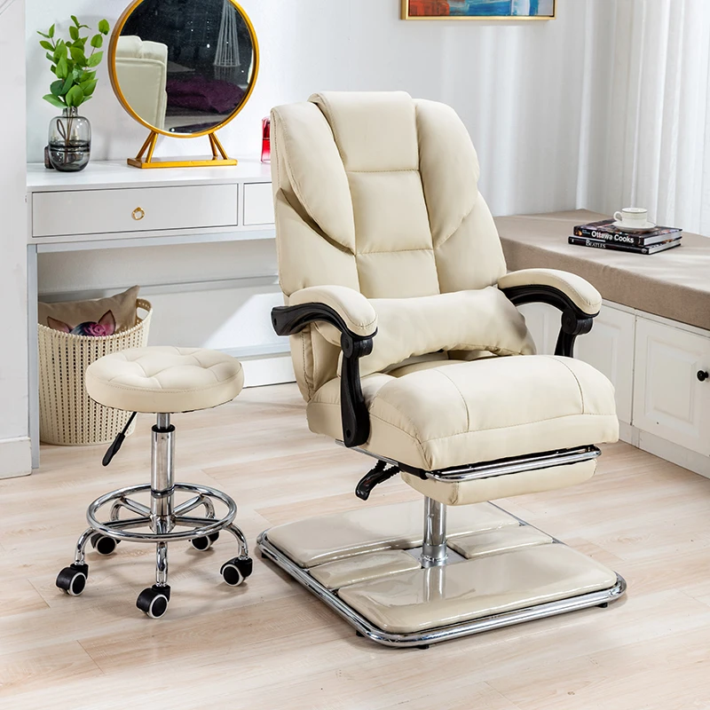 Косметический стул может лежать вверх и вниз косметический диван кресло парикмахерское кресло с высокой спинкой может вращаться офисный стул