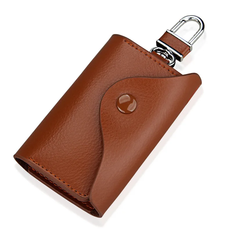 Кошелек-брелок на молнии большой емкости, женские мужские деловые сумки для ключей, держатель кредитной карты, сумка-органайзер, ключница, кошелек-брелок