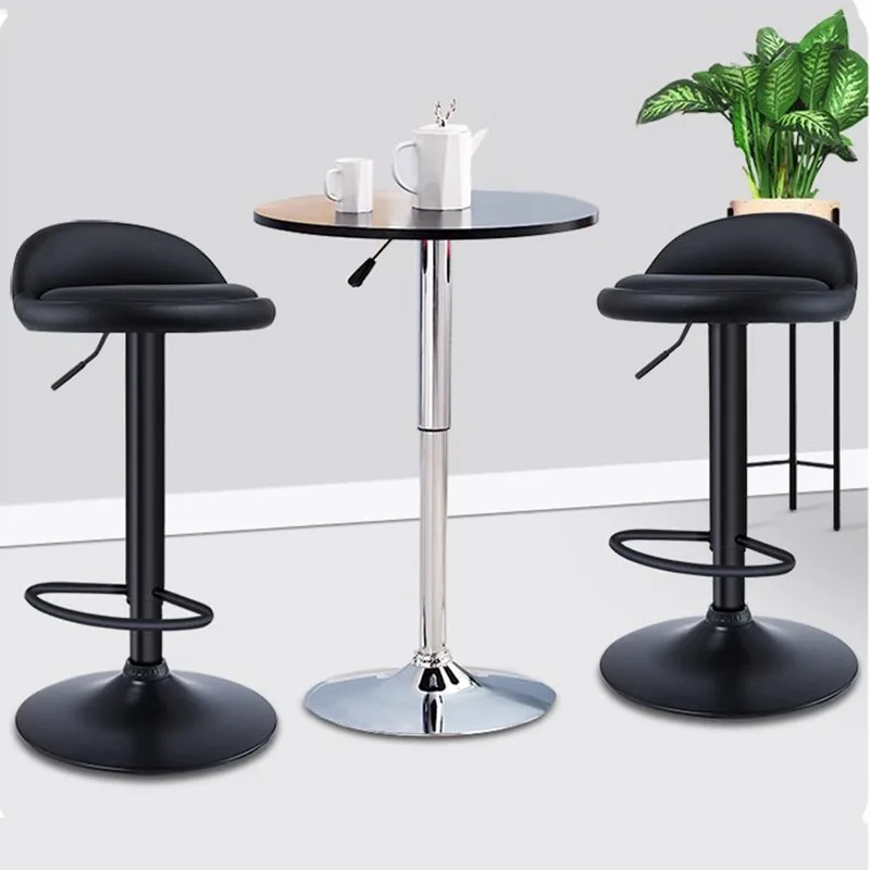 Кухонная стойка с акцентом, барные стулья, стойка регистрации, Роскошные дизайнерские барные стулья в скандинавском стиле, Эргономичная Металлическая Современная мебель для баров HY