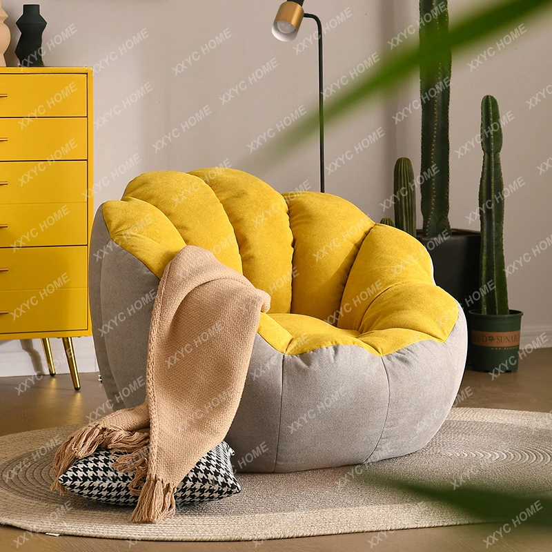 Ленивый диван Тыквенное кресло Татами Одиночный балкон Маленькое кресло с откидной спинкой Мебель для спальни гостиная
