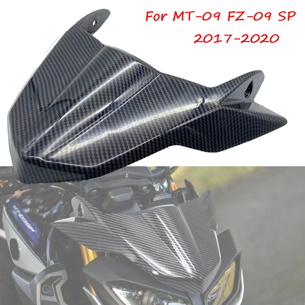 Лобовое Стекло Мотоцикла Воздушный Поток Ветрового Стекла Ветрозащитный Дефлектор Крышка Обтекателя Для Yamaha MT-09 FZ-09 MT09 FZ09 MT 09 SP 2017-2020