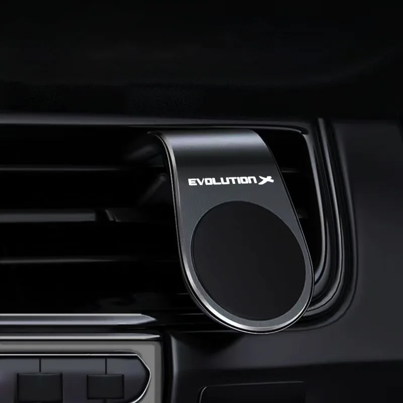 Магнитный автомобильный держатель для телефона, универсальное вентиляционное отверстие для смартфона, крепление для мобильного устройства, вентиляционное отверстие для автомобиля Mitsubishi Evolution, аксессуары
