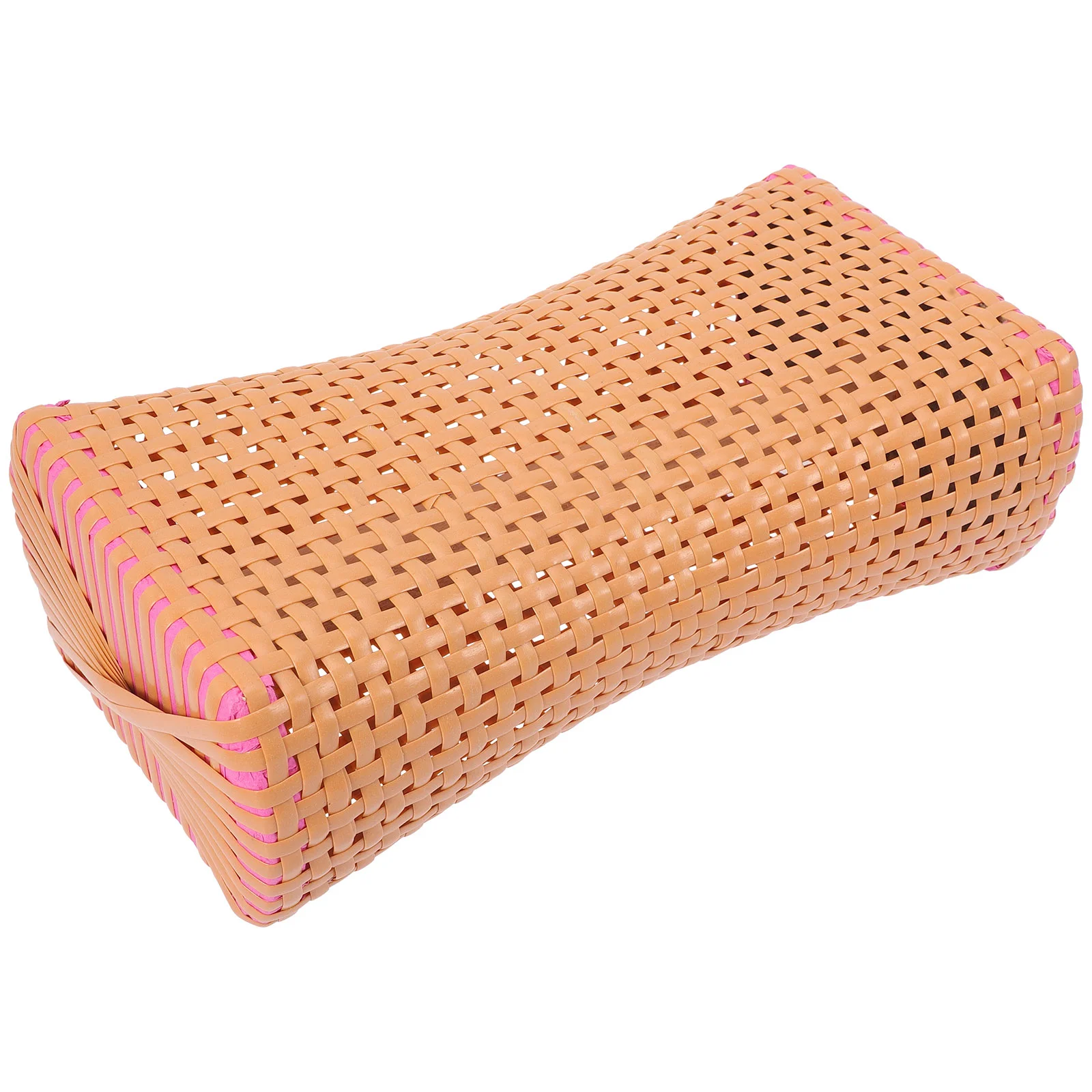 Массажная подушка Тканая подушка Имитация бамбукового коврика Дышащая подушка для шеи