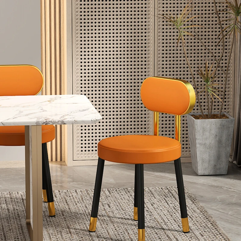 Металлический кухонный обеденный стул Современный дизайн отеля Стулья для гостиной Офисная гостиная Товары для дома Sillas Para Comedor Товары для дома