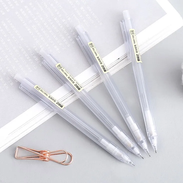 Механический карандаш Cute Kawaii Simple Style 0,5 мм с заострением для школьных канцелярских принадлежностей Призы Подарки