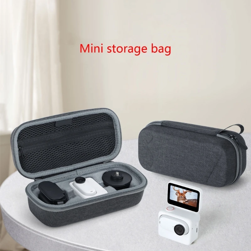 Мини-сумка для хранения камеры Insta360 GO 3, чехол для переноски, сумочка, защитная коробка для аксессуаров для камеры Insta360 GO 3.