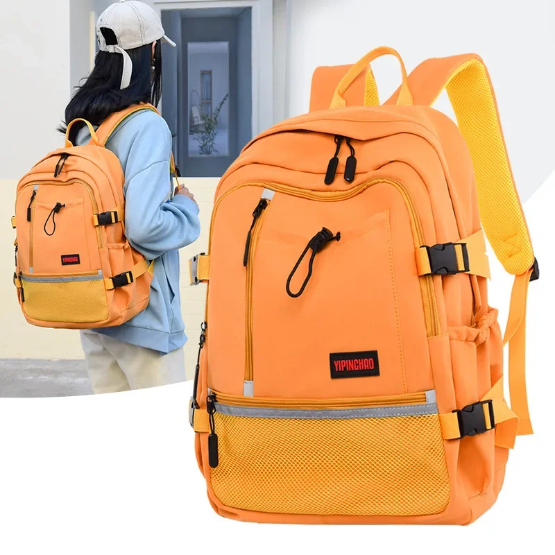 Многослойные рюкзаки для отдыха на природе для студентов младших и старших классов средней школы в кампусе.