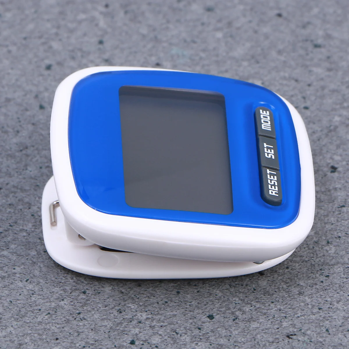 Многофункциональный карманный шагомер со светодиодным дисплеем, счетчик шагов (синий)