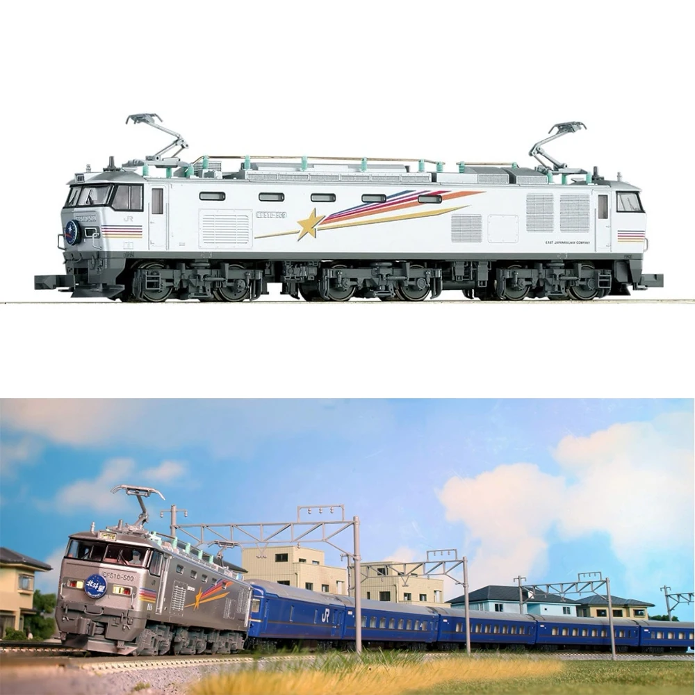 Модель поезда KATO N 1/160 EF510 500 Cassiopeia Цвет 3065-2 Игрушечный электровозик