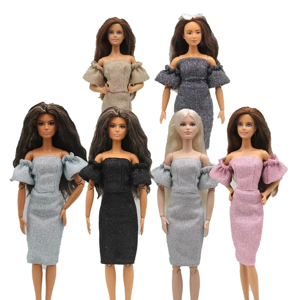 Модная кукольная праздничная одежда высокого качества 2023, новейшая одежда для девочек ручной работы, повседневная одежда, свадебные платья, кукла 29 ~ 30 см