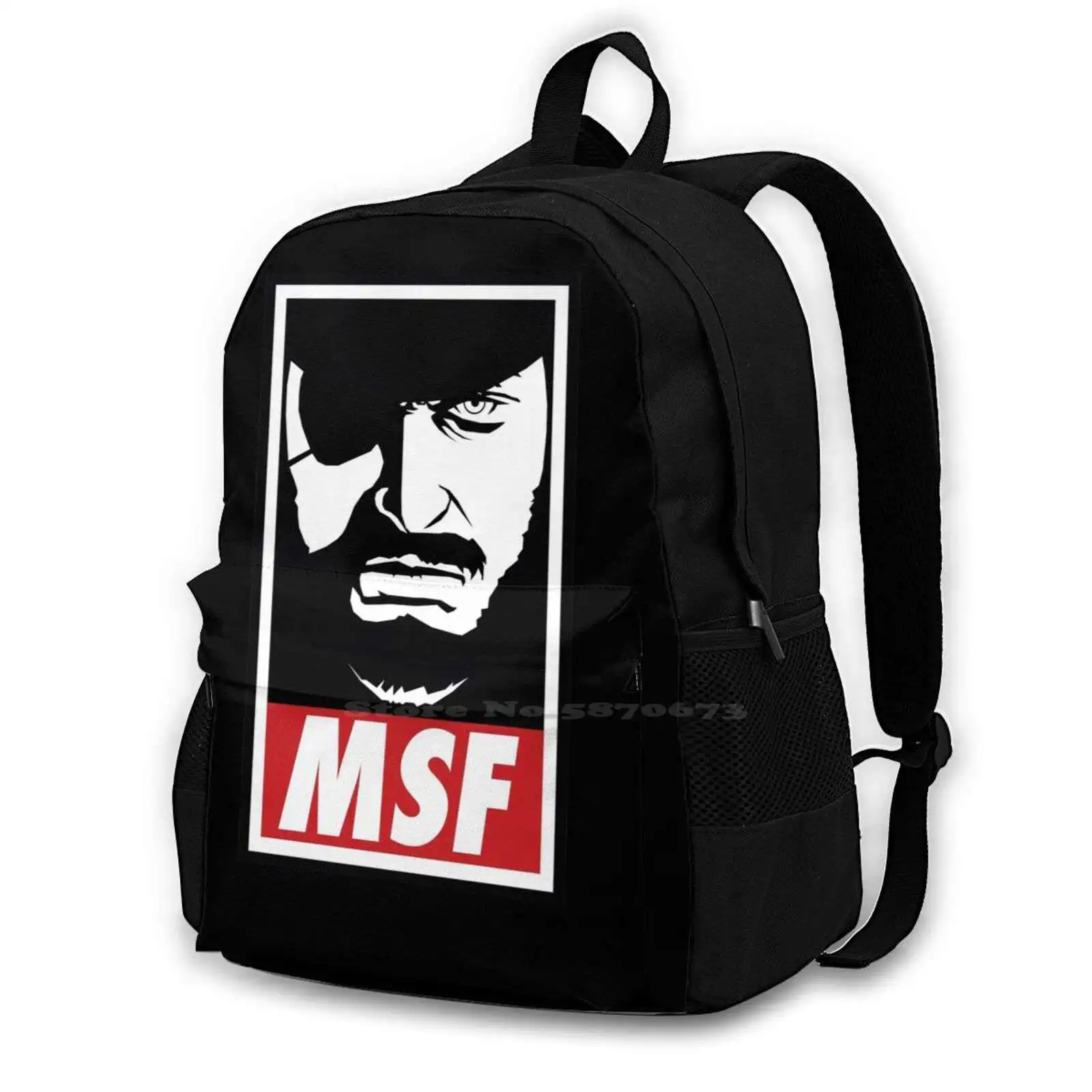 Модные сумки Msf для путешествий, рюкзак для ноутбука Big Metal Gear Solid Msf Snake Kojima Japan The Giant